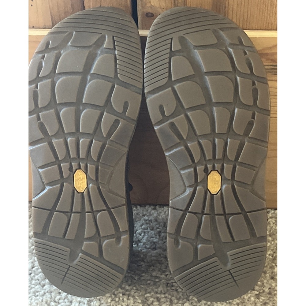 Chaco Women's 7.5 Pedshed Brown Closed Toe Nubuck Leather Shoes Comfort Outdoor - Picture 11 of 13